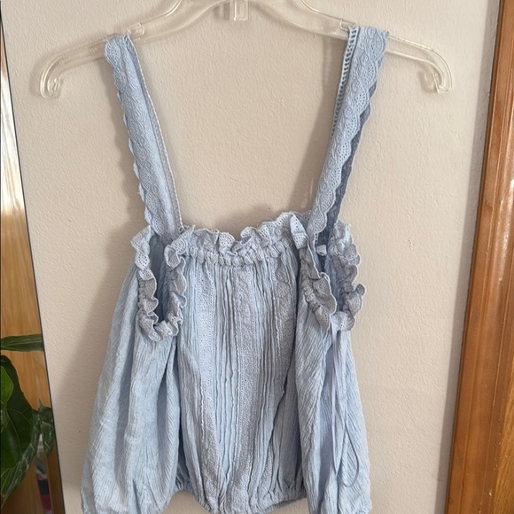 Free People Blue Lace tank - Picture 7 of 7